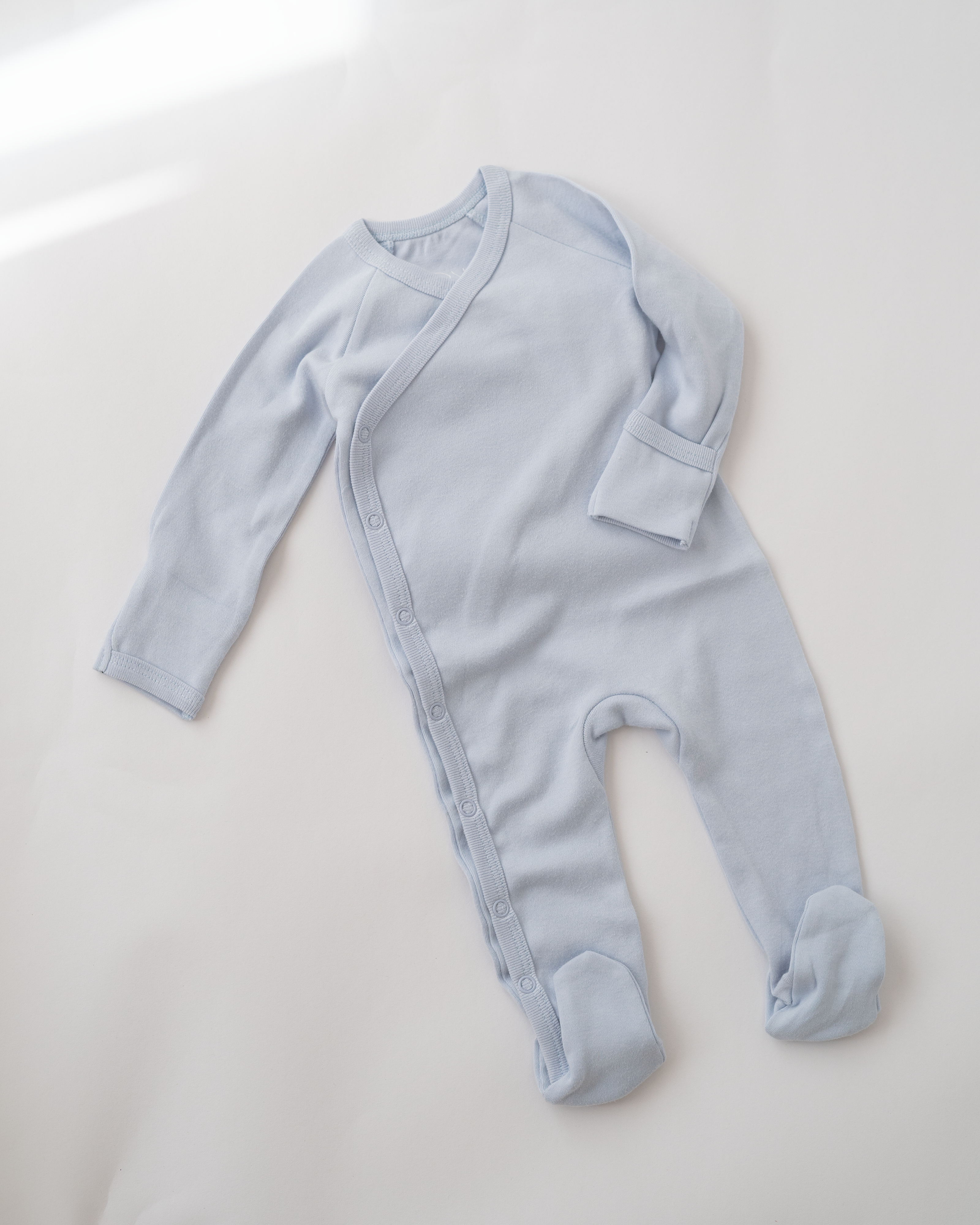 footed baby bodysuit romper organic cotton