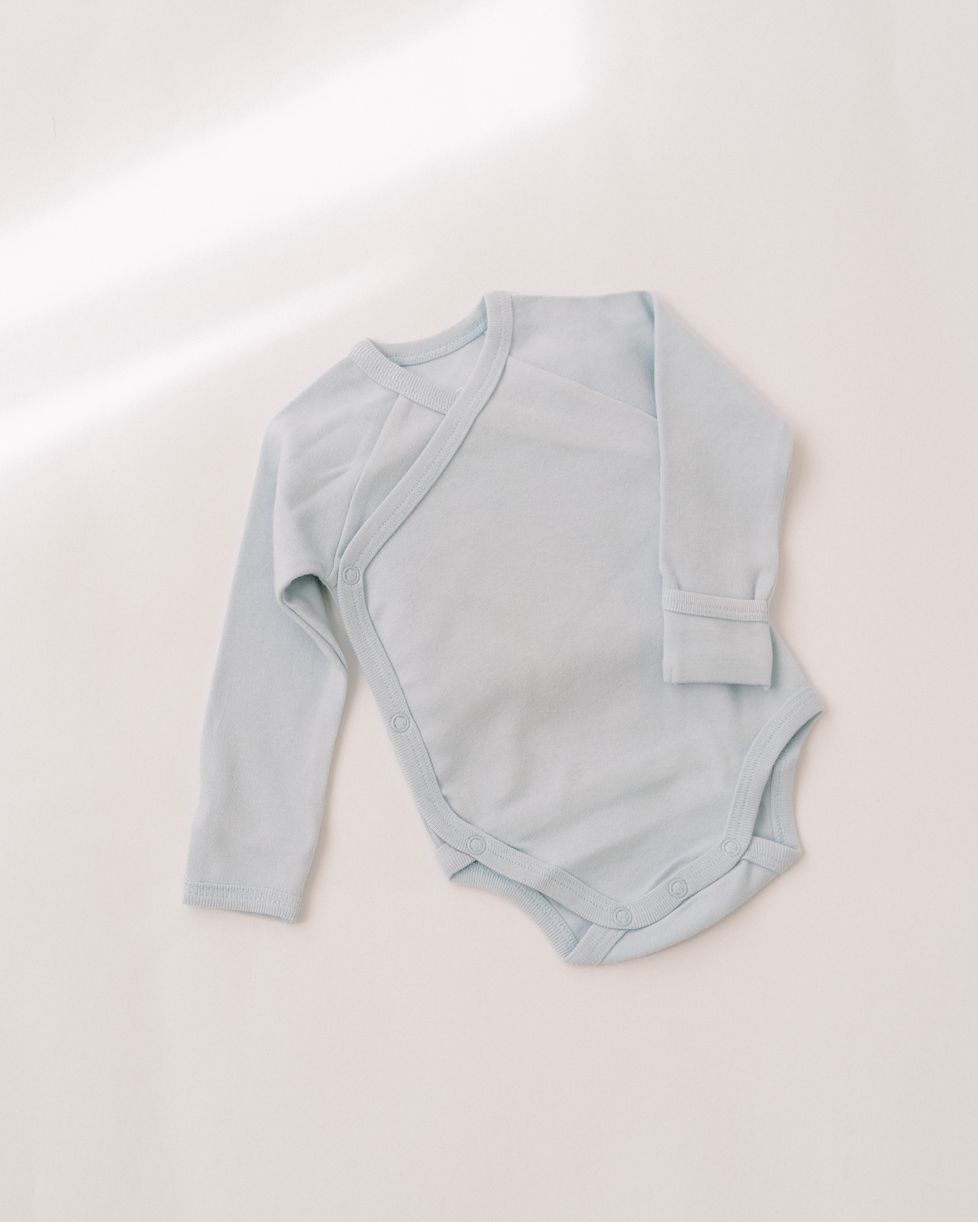 kimono baby bodysuit romper organic cotton