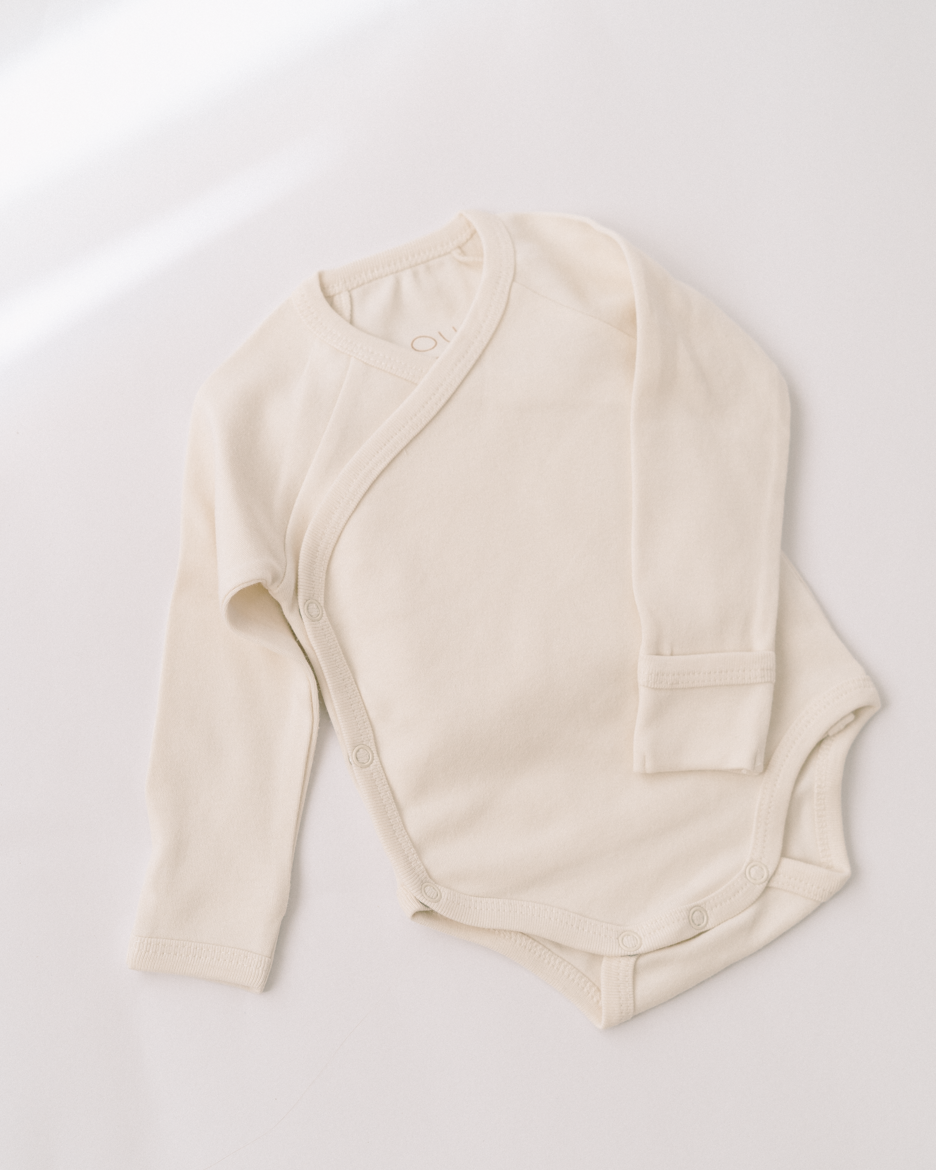 kimono baby bodysuit romper organic cotton