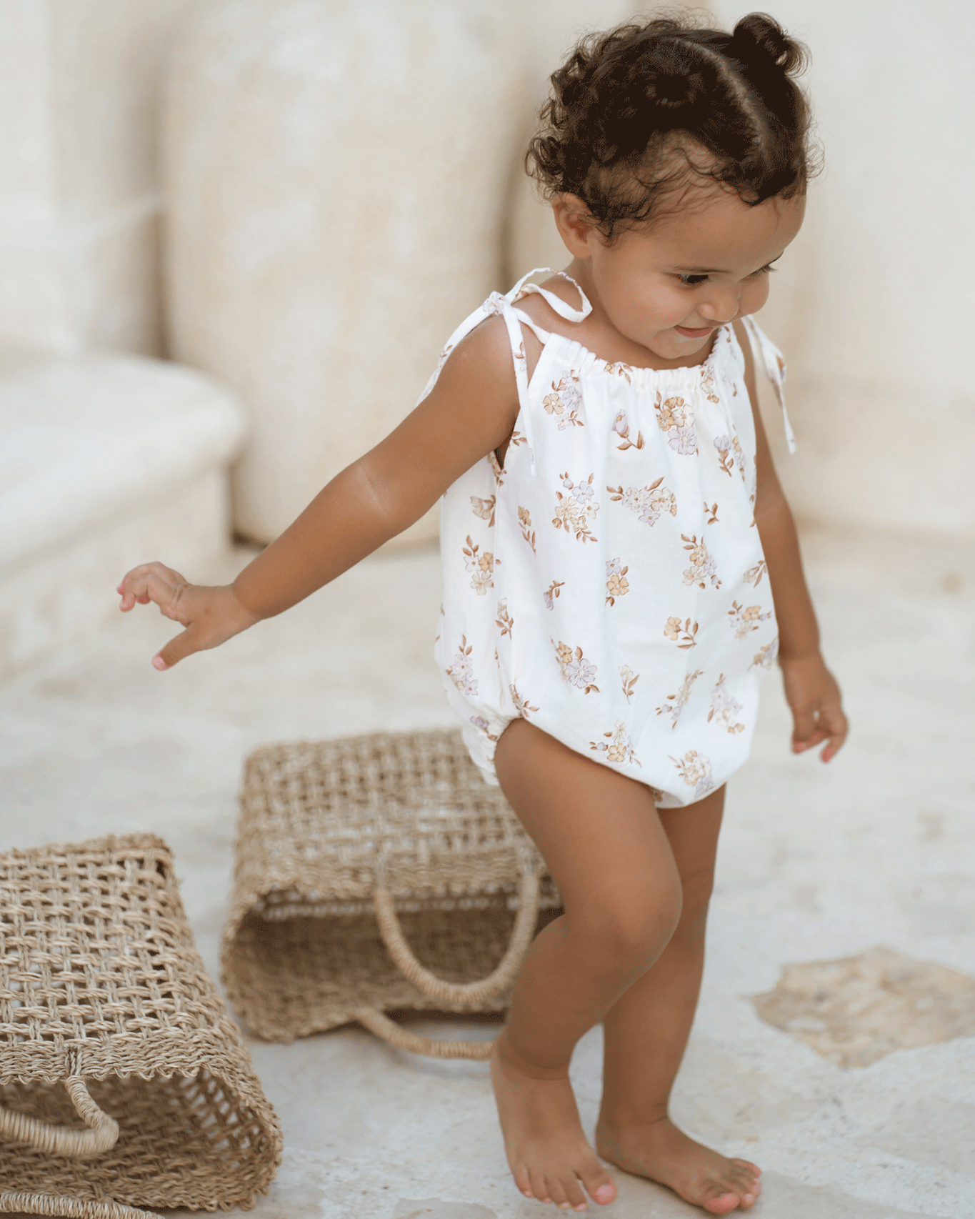 Baby and girl&