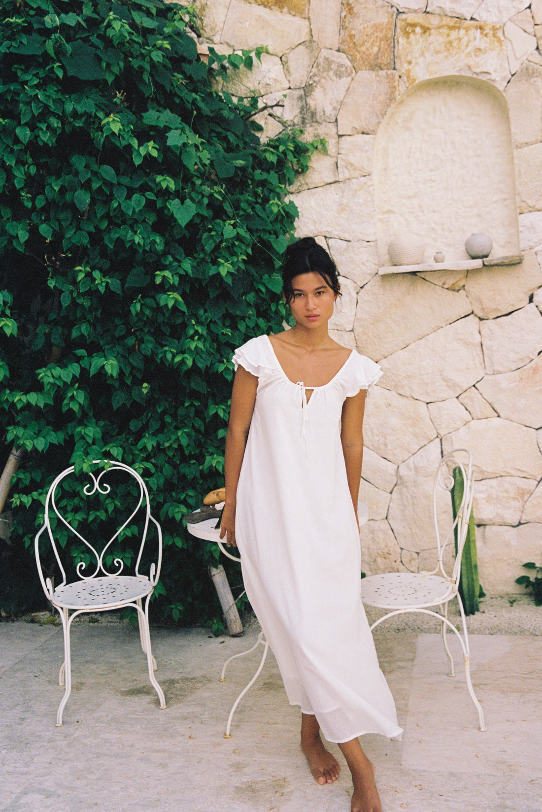 Paloma Maxi Dress | White