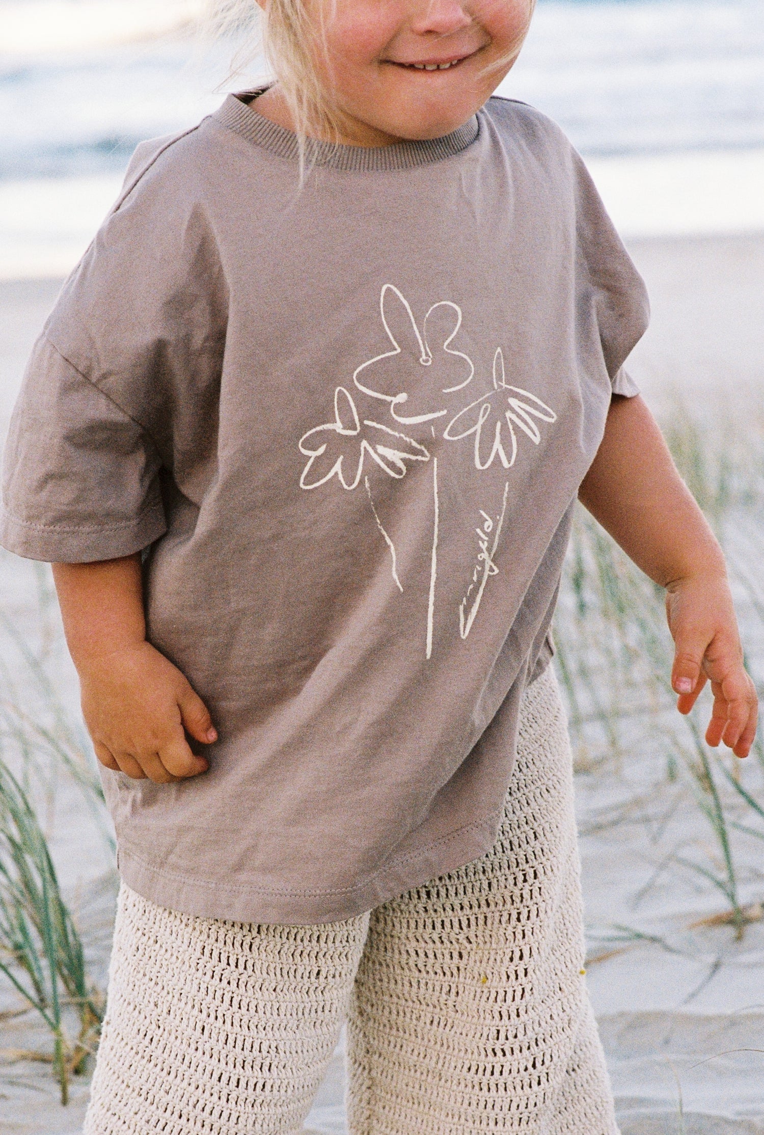 Marigold Tee | Mushroom