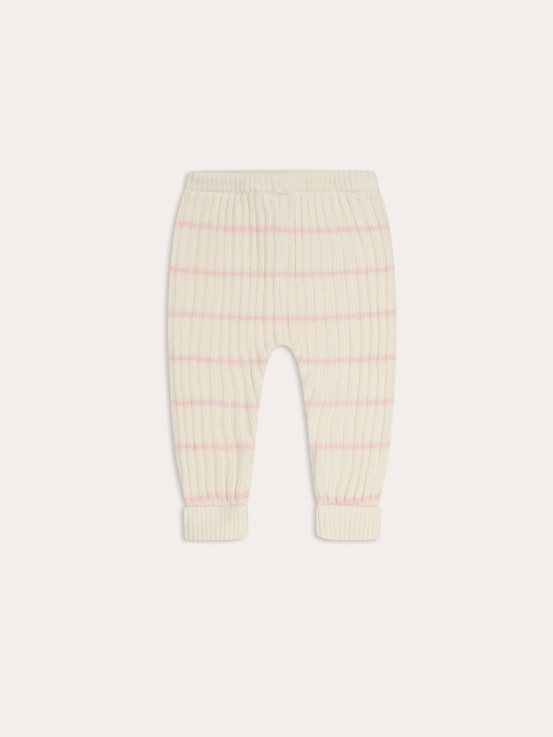 Joey baby knit Pants | Pink Stripe