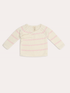 Poet baby knit Jumper | Pink Stripe