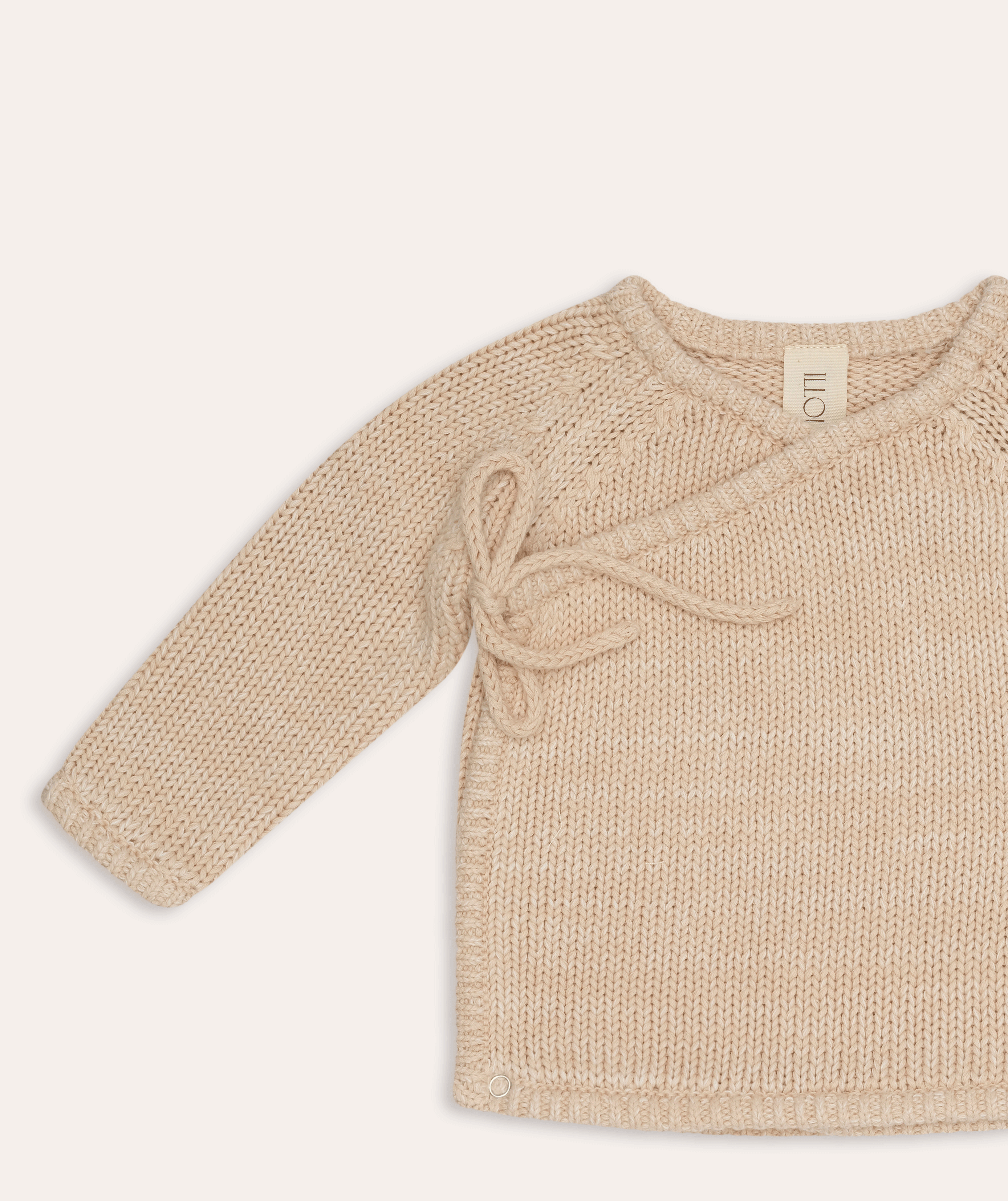 Poet baby knit Jumper | Vanilla