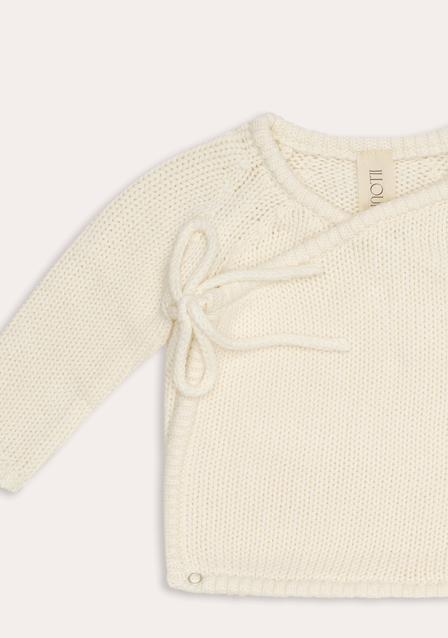 Poet baby knit Jumper | Vanilla