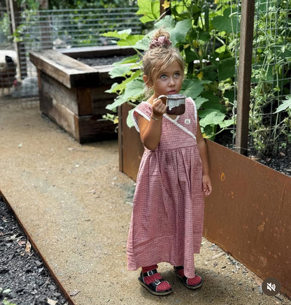 Eden Dress | Red Plaid