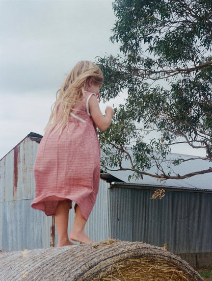 Eden Dress | Red Plaid