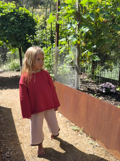 Essential Knit Jumper | Chilli