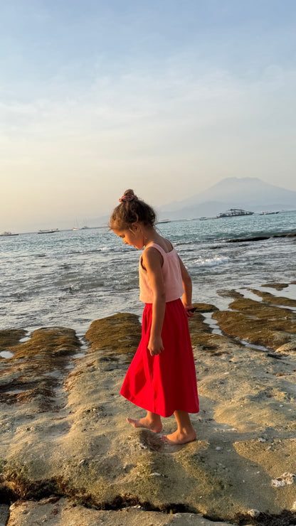 Rib Singlet | Pink