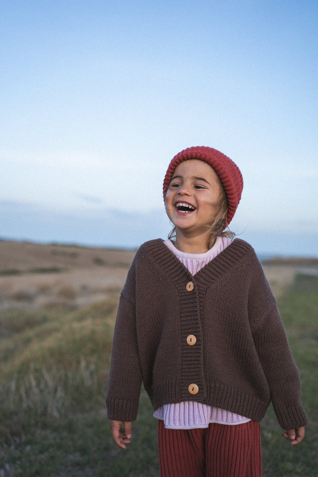 Wool Knit Cardigan | Cocoa