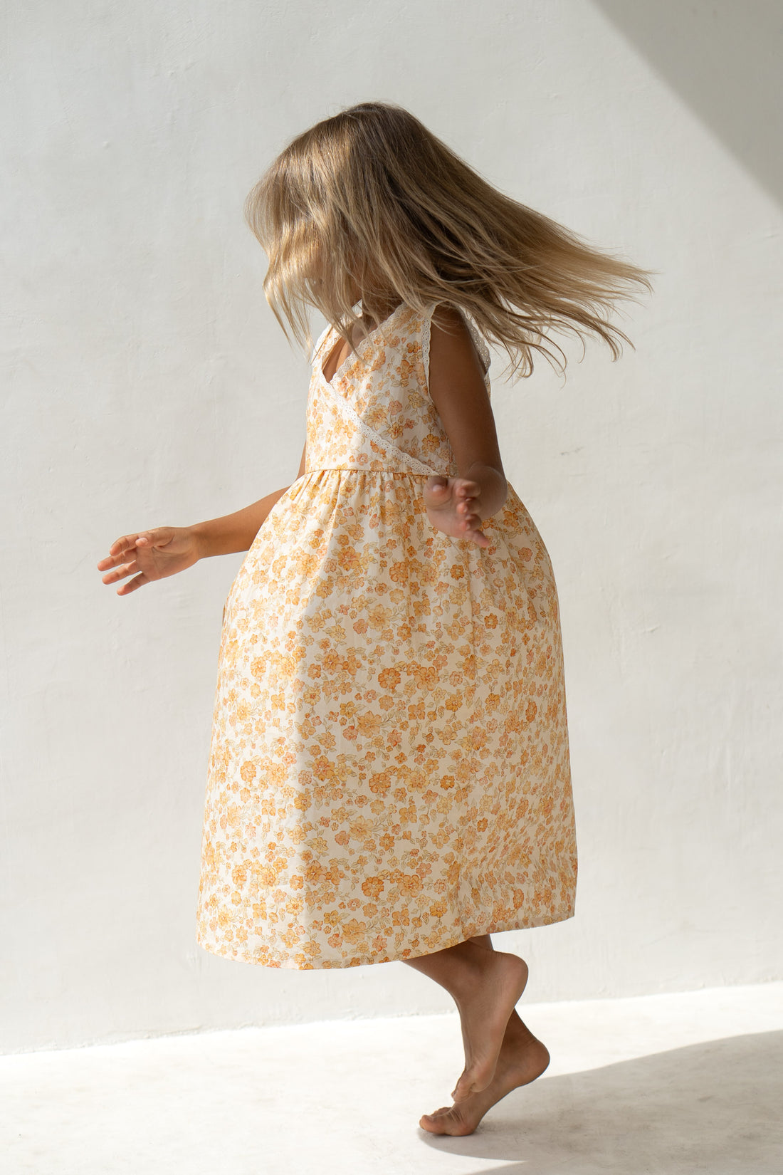 Eden Dress | Buttercup Print