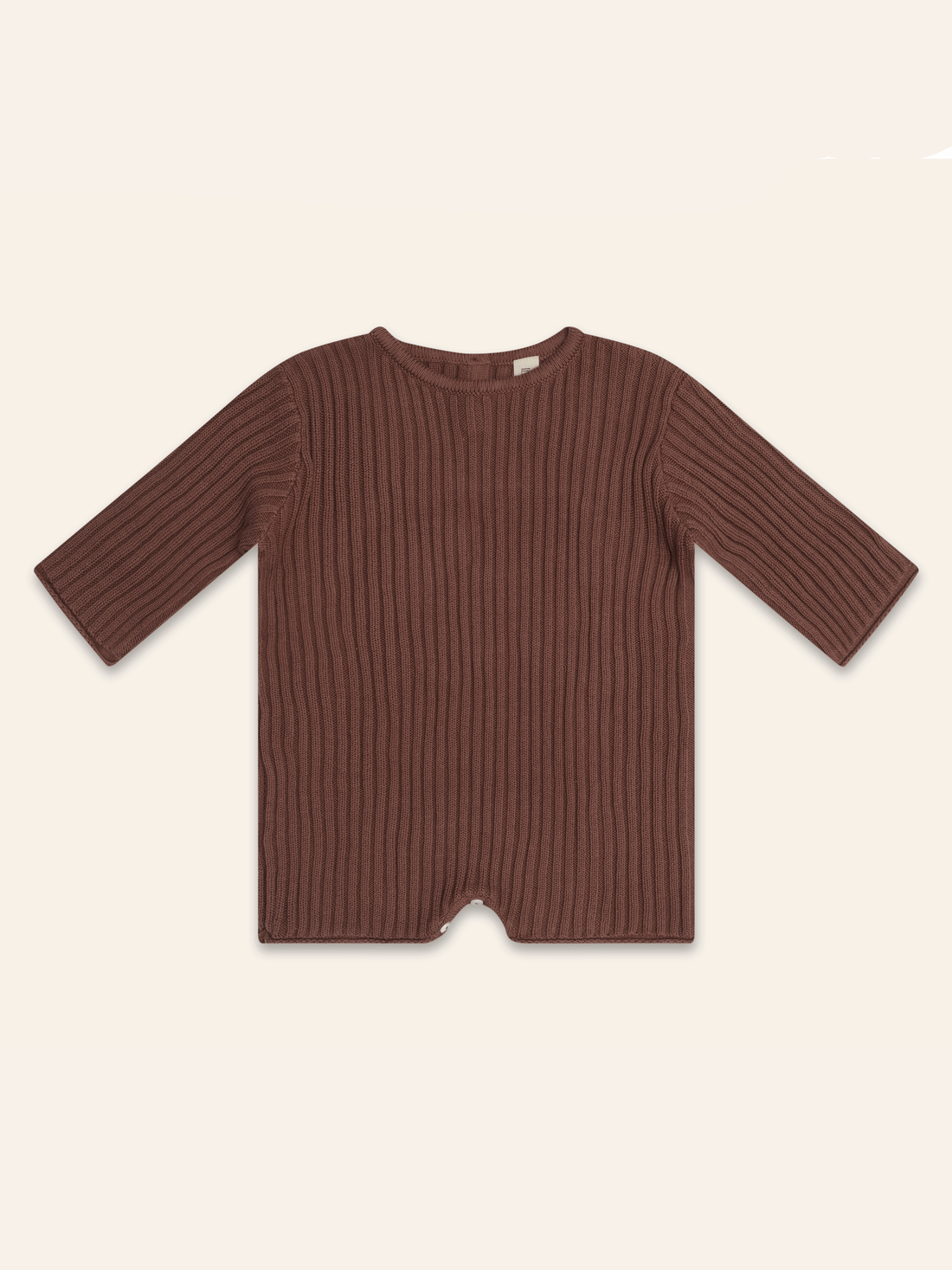 Essential Knit Romper | Cocoa