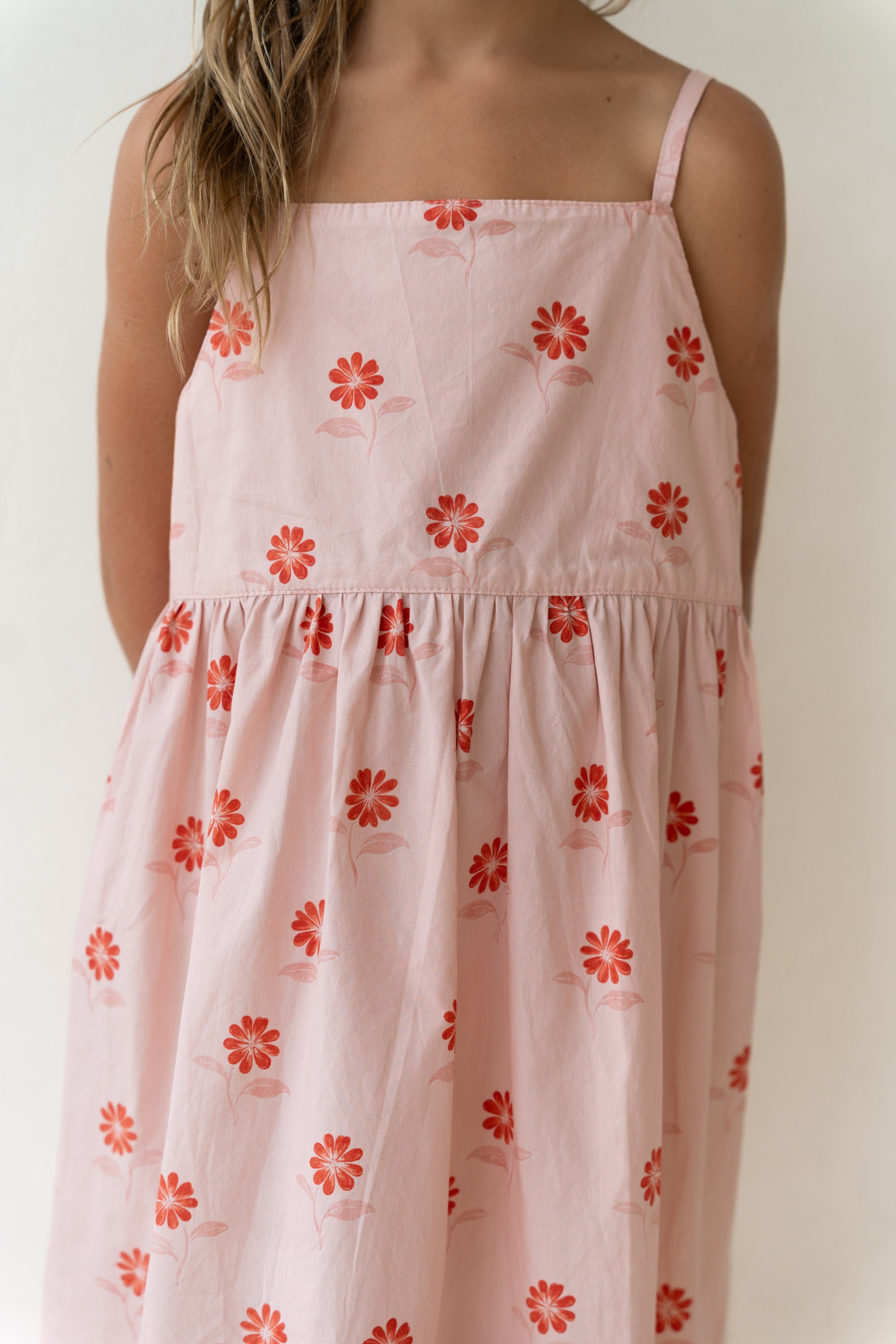 girls floral print dress