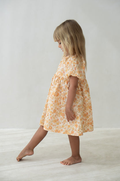 Florence Dress | Buttercup Print