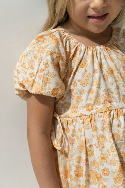 Florence Dress | Buttercup Print