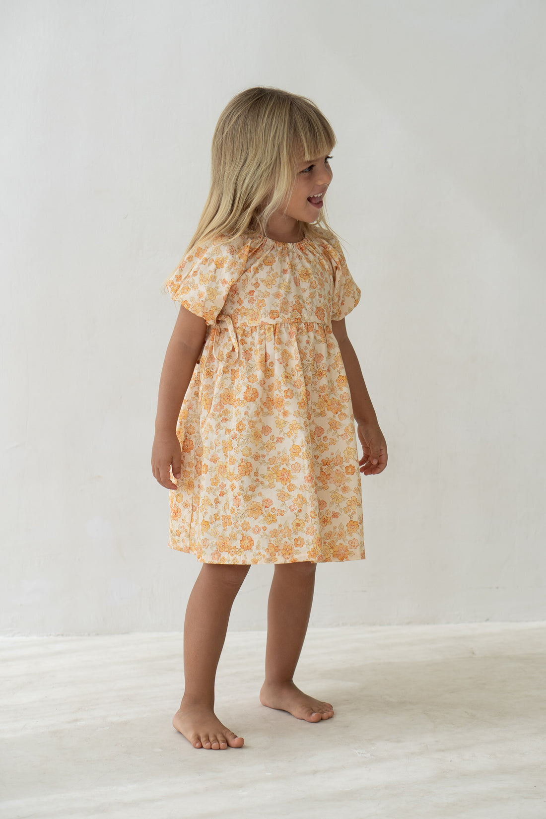 Florence Dress | Buttercup Print