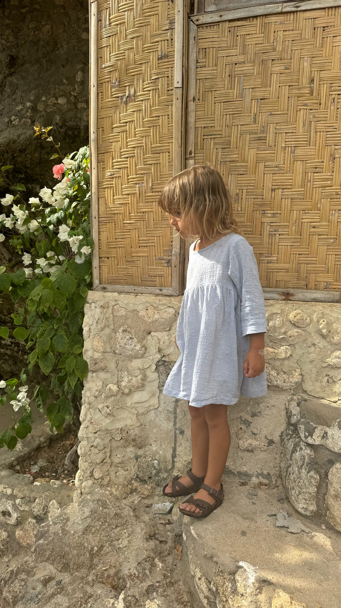 Koa Dress | Pale Indigo
