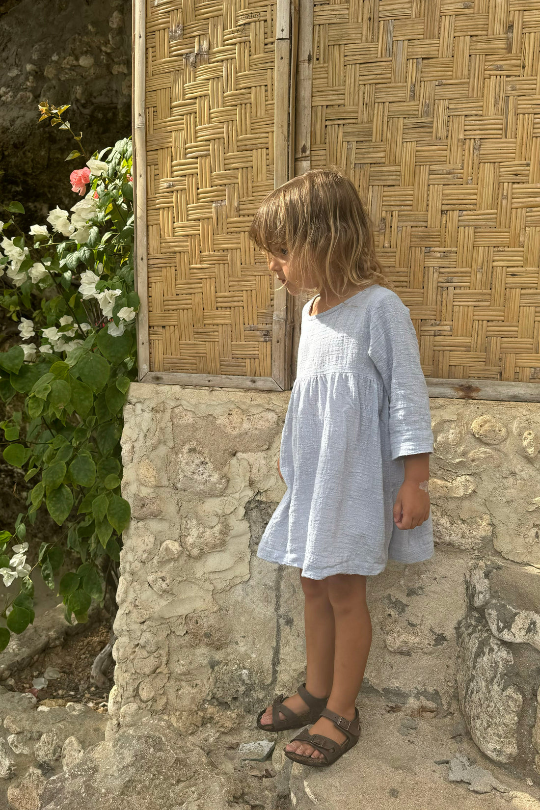 Koa Dress | Pale Indigo