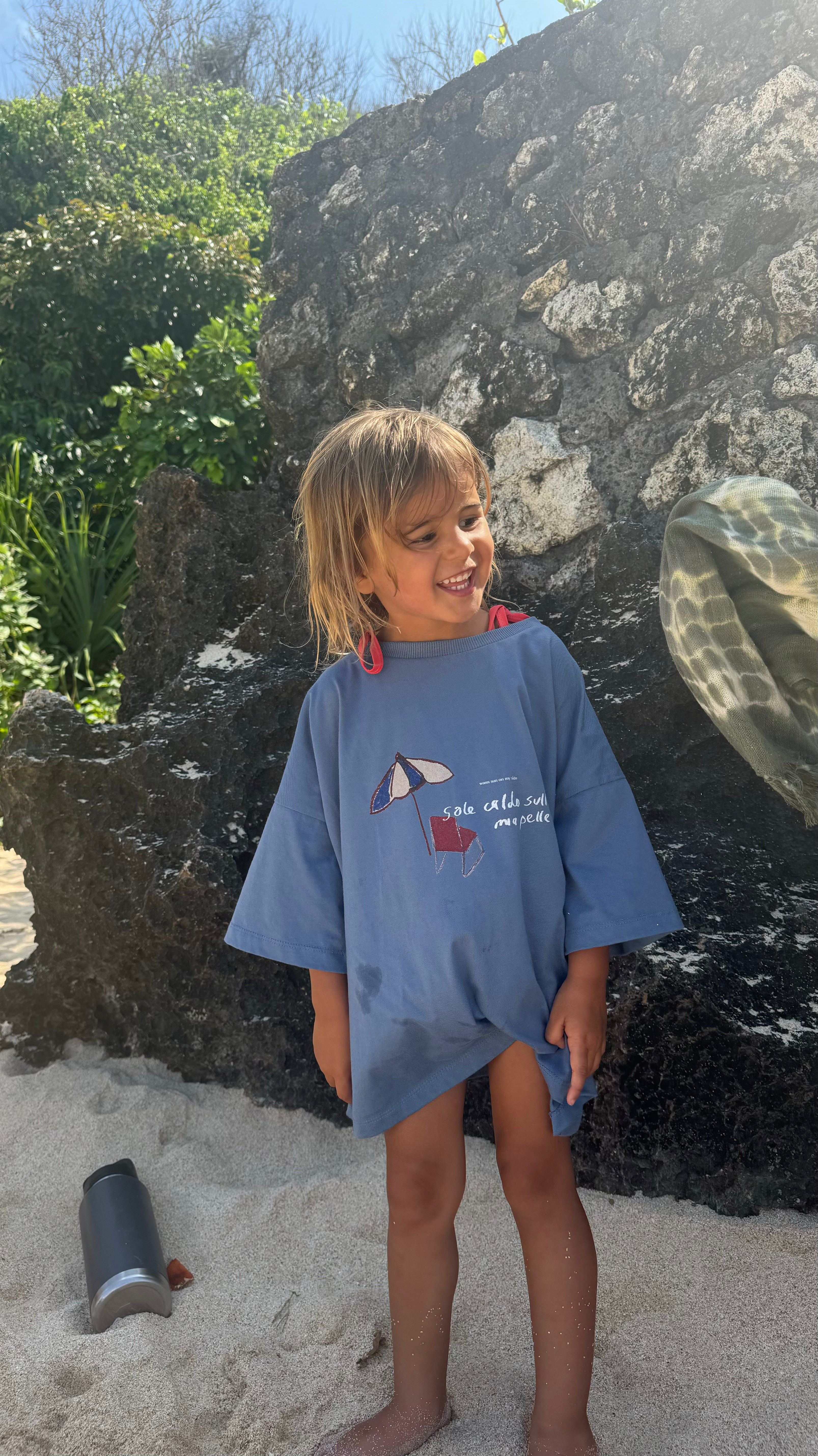 Warm Sun Artist Collab Tee | Ocean