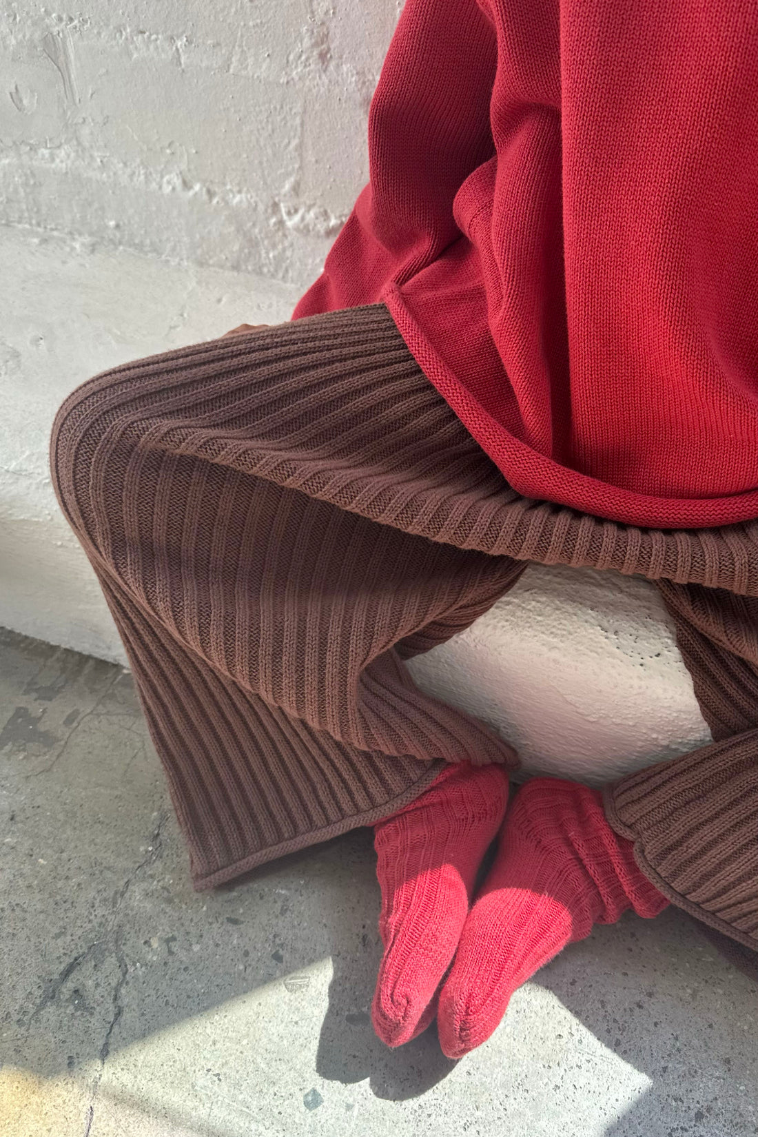 Essential Knit Pant | Cocoa