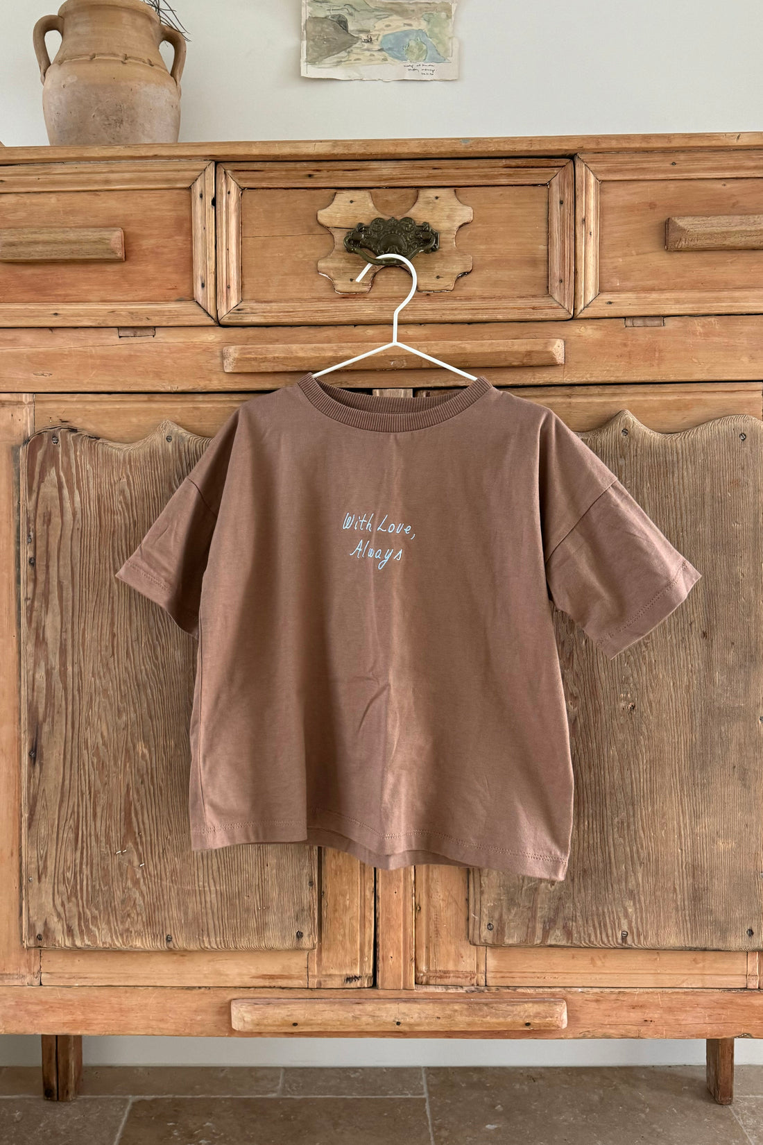 With Love Tee | Choc