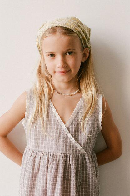Eden Dress | Mauve Plaid