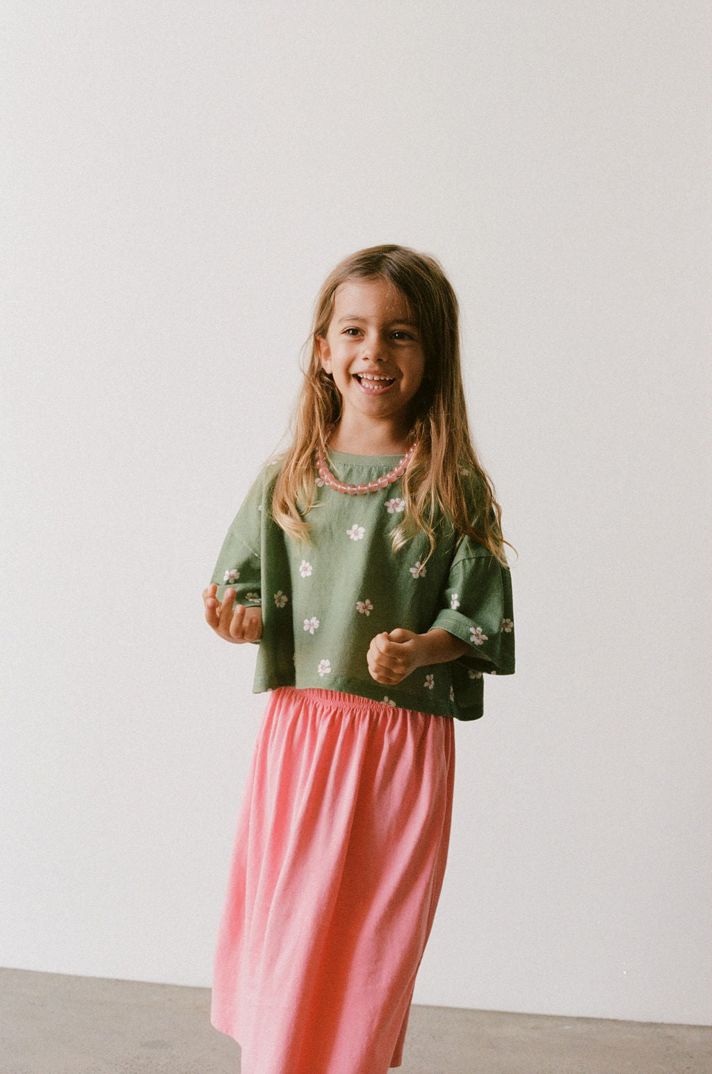 Cropped Tee | Field Daisy