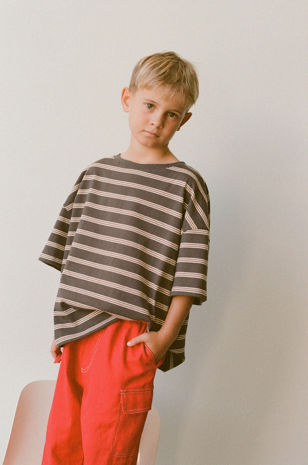 Everyday Tee | Vintage Stripe