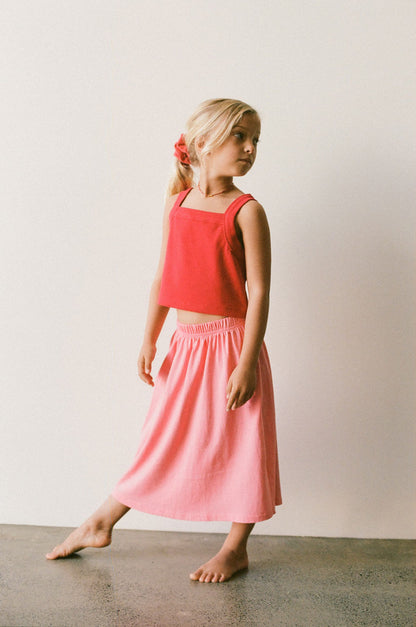 Base Skirt | Peony Pink