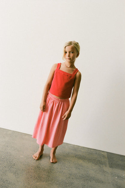 Base Skirt | Peony Pink