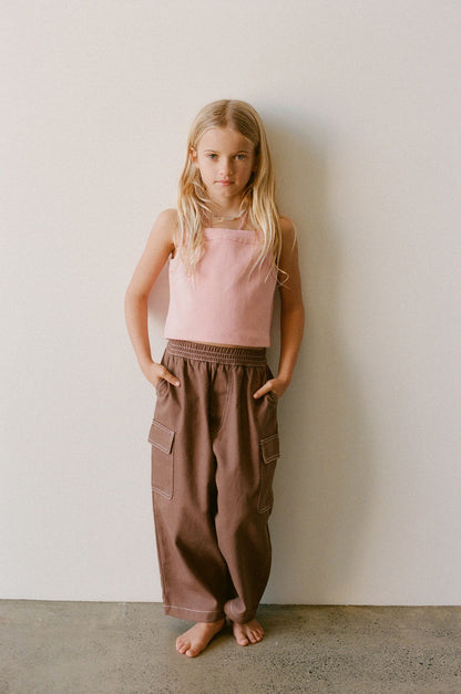 Twill Pants | Cocoa