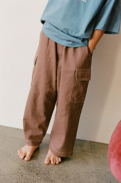 Twill Pants | Cocoa