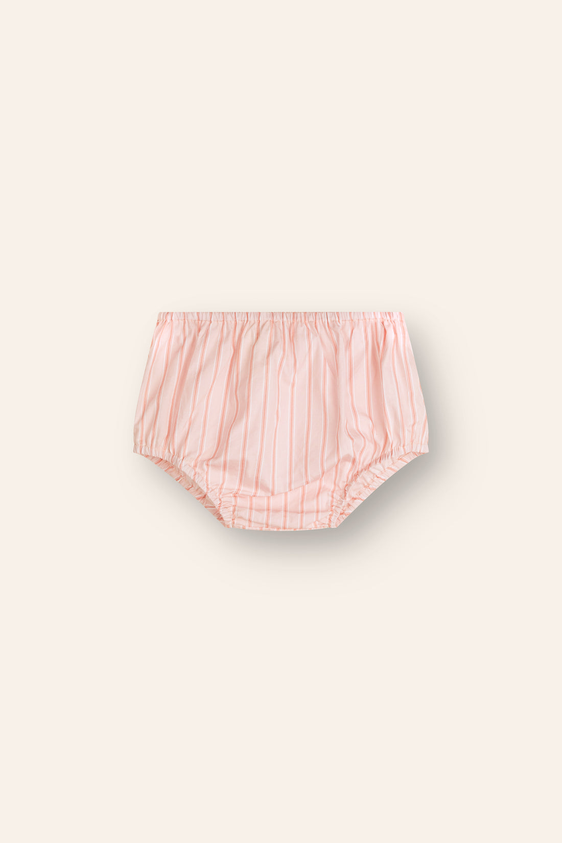 girls woven cotton bloomer pink stripe