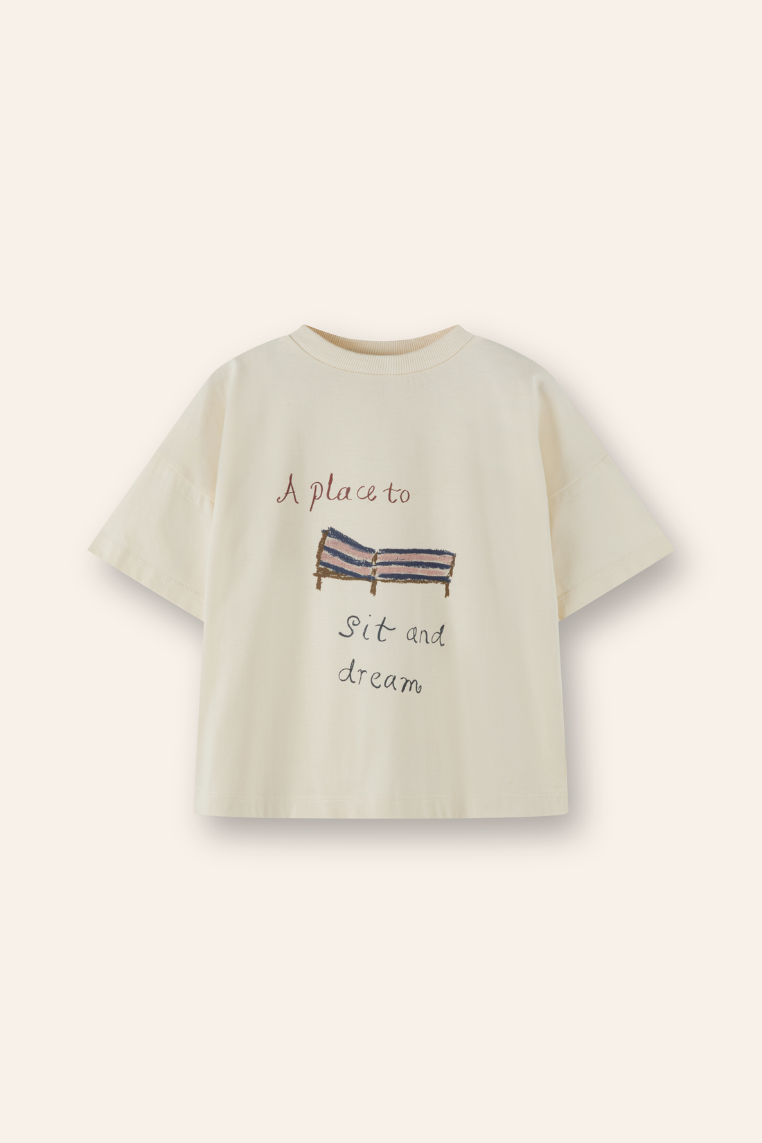 Sit &amp; Dream Artist Collab Tee | Natural