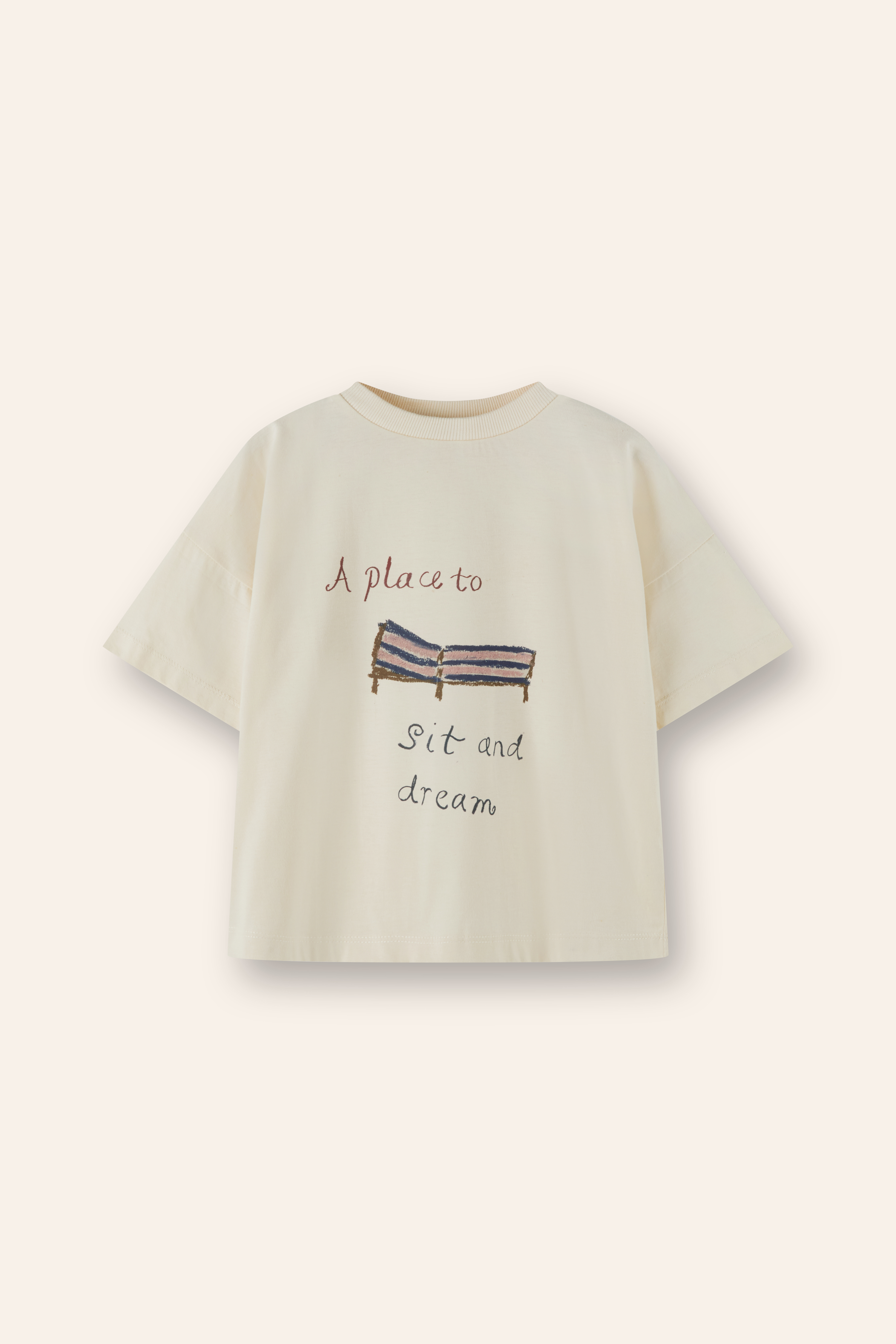 Sit &amp; Dream Artist Collab Tee | Natural