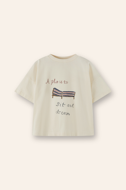 Sit &amp; Dream Artist Collab Tee | Natural