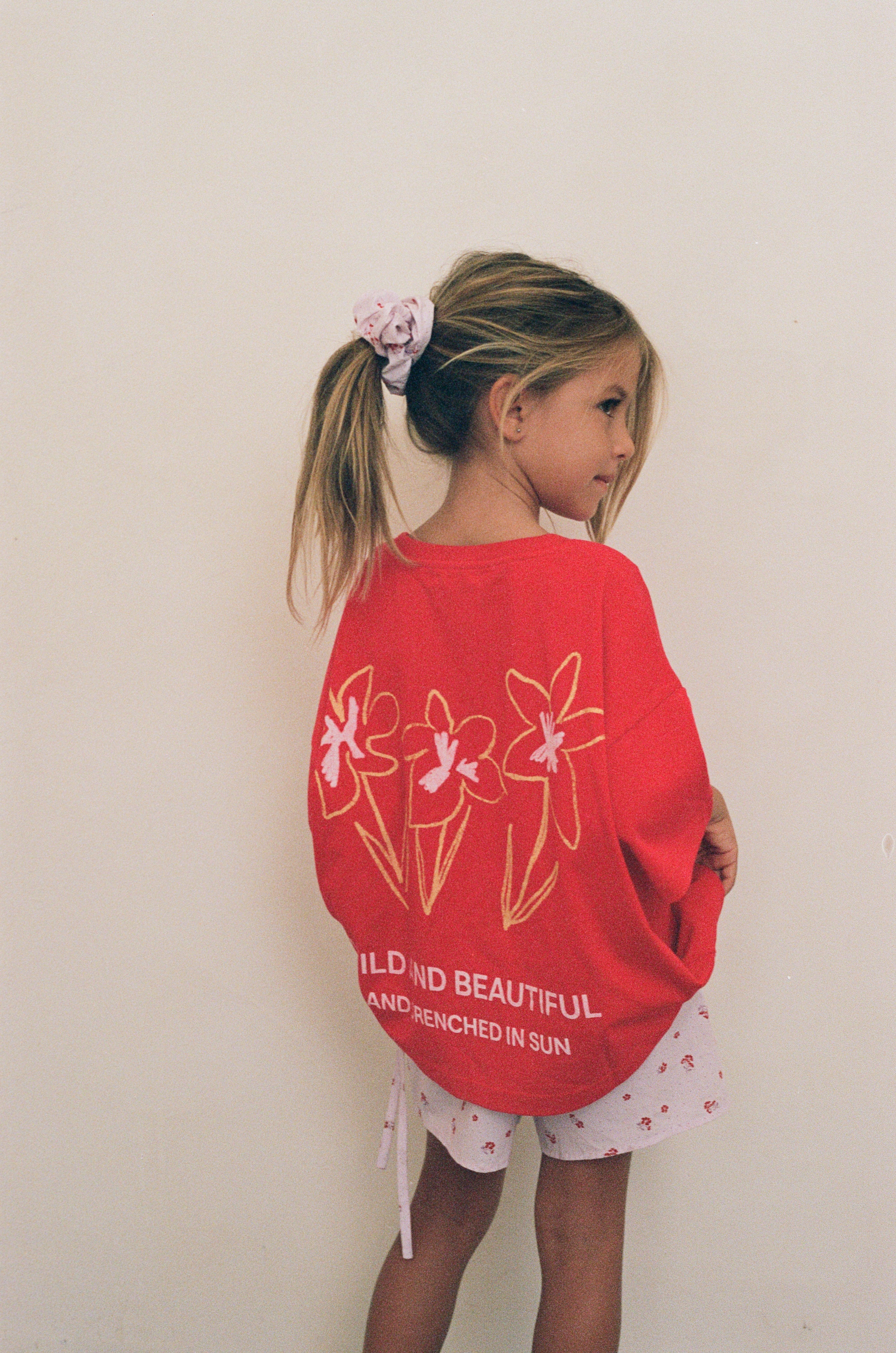 Live Like Flowers Tee | Cherry
