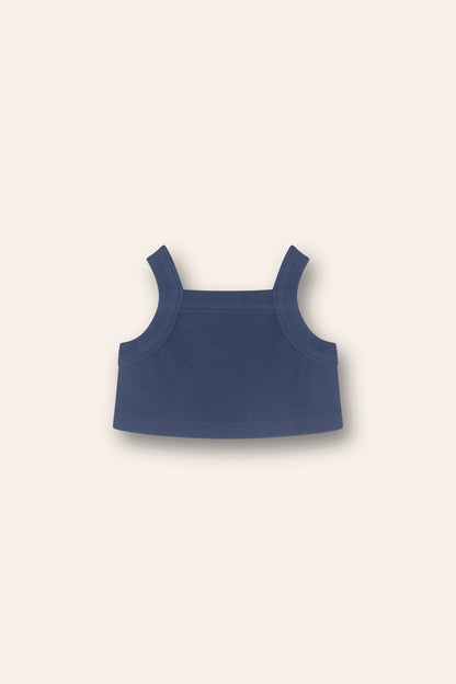 Rib Singlet | Ocean