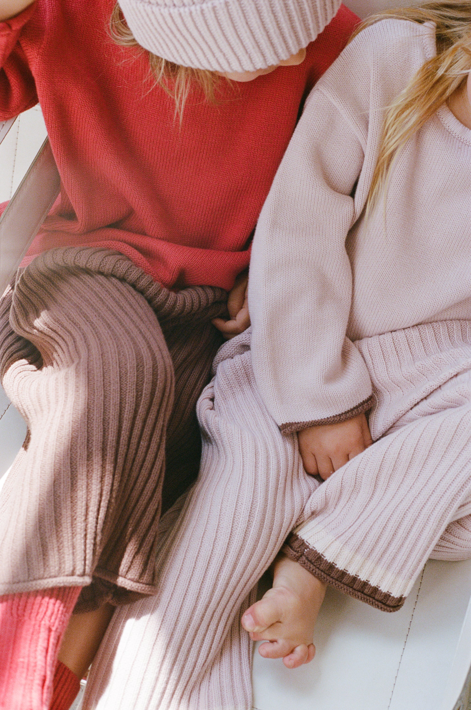 Essential Knit Jumper | Dusty Pink