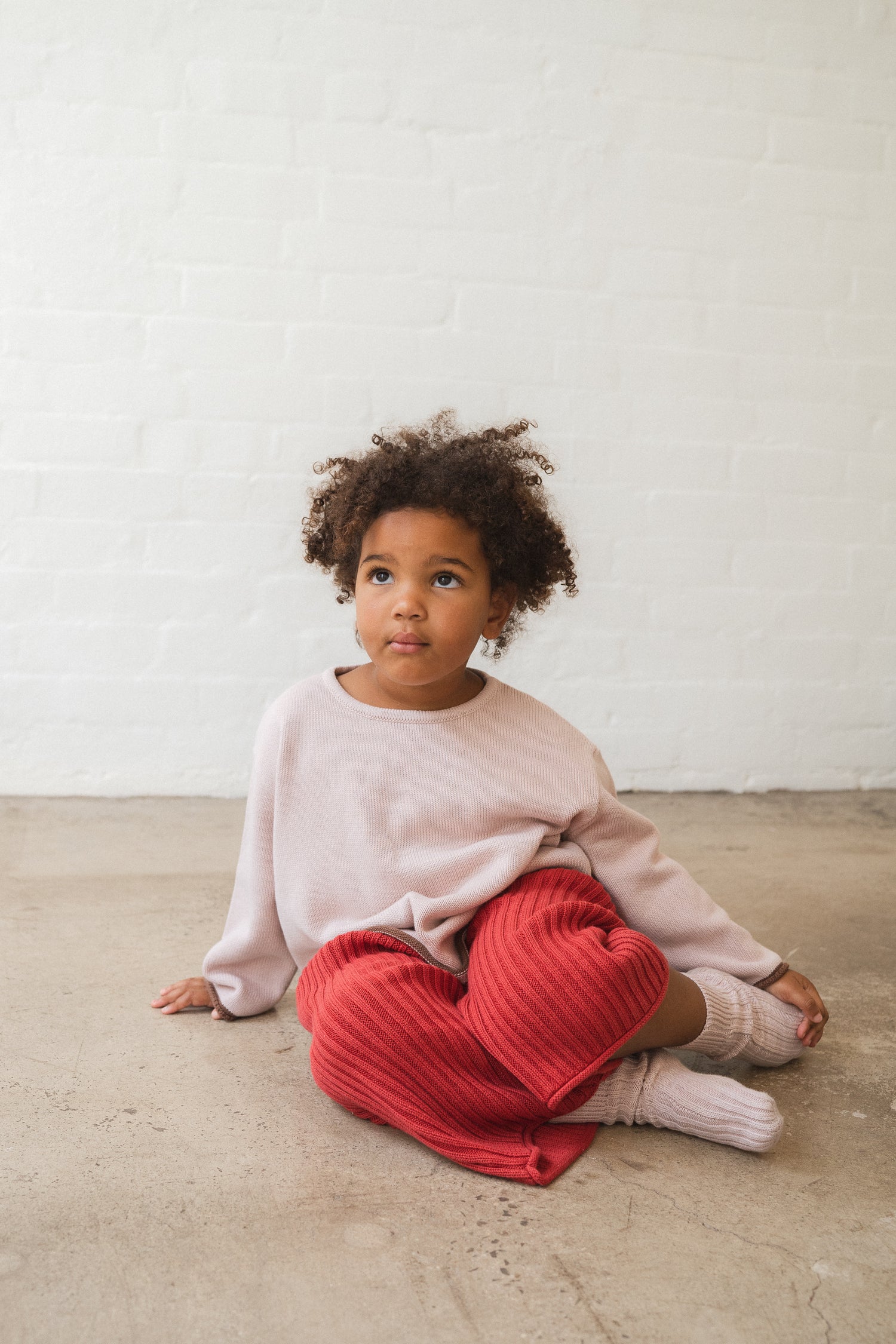 Essential Knit Jumper | Dusty Pink