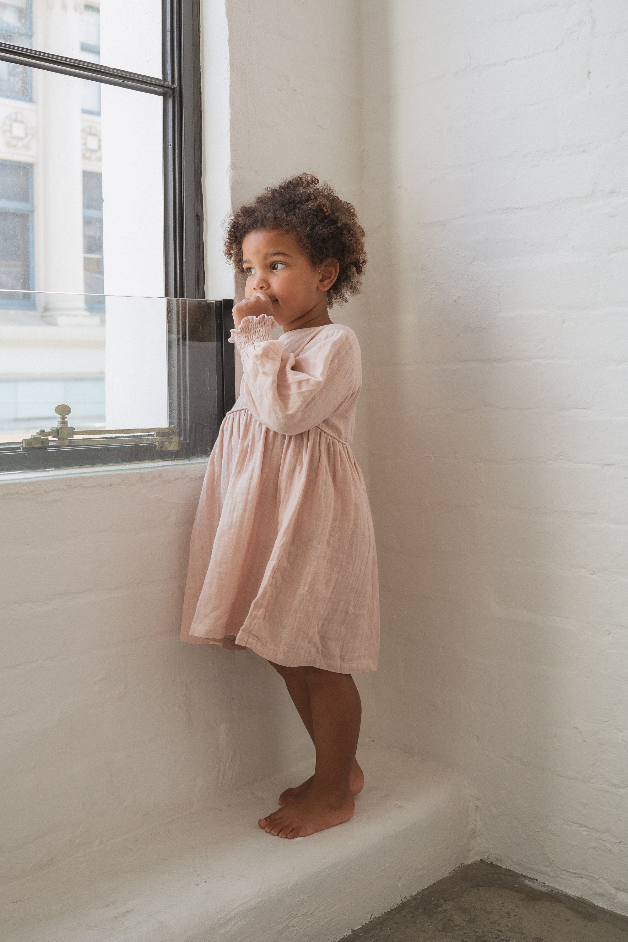 Yumi Dress | Dusty Pink