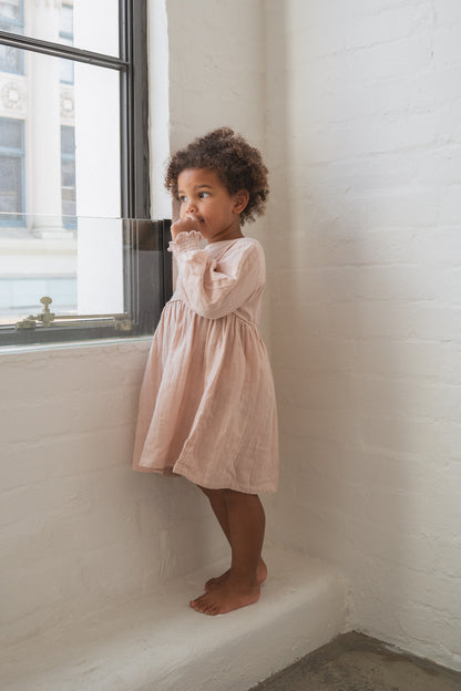Yumi Dress | Dusty Pink