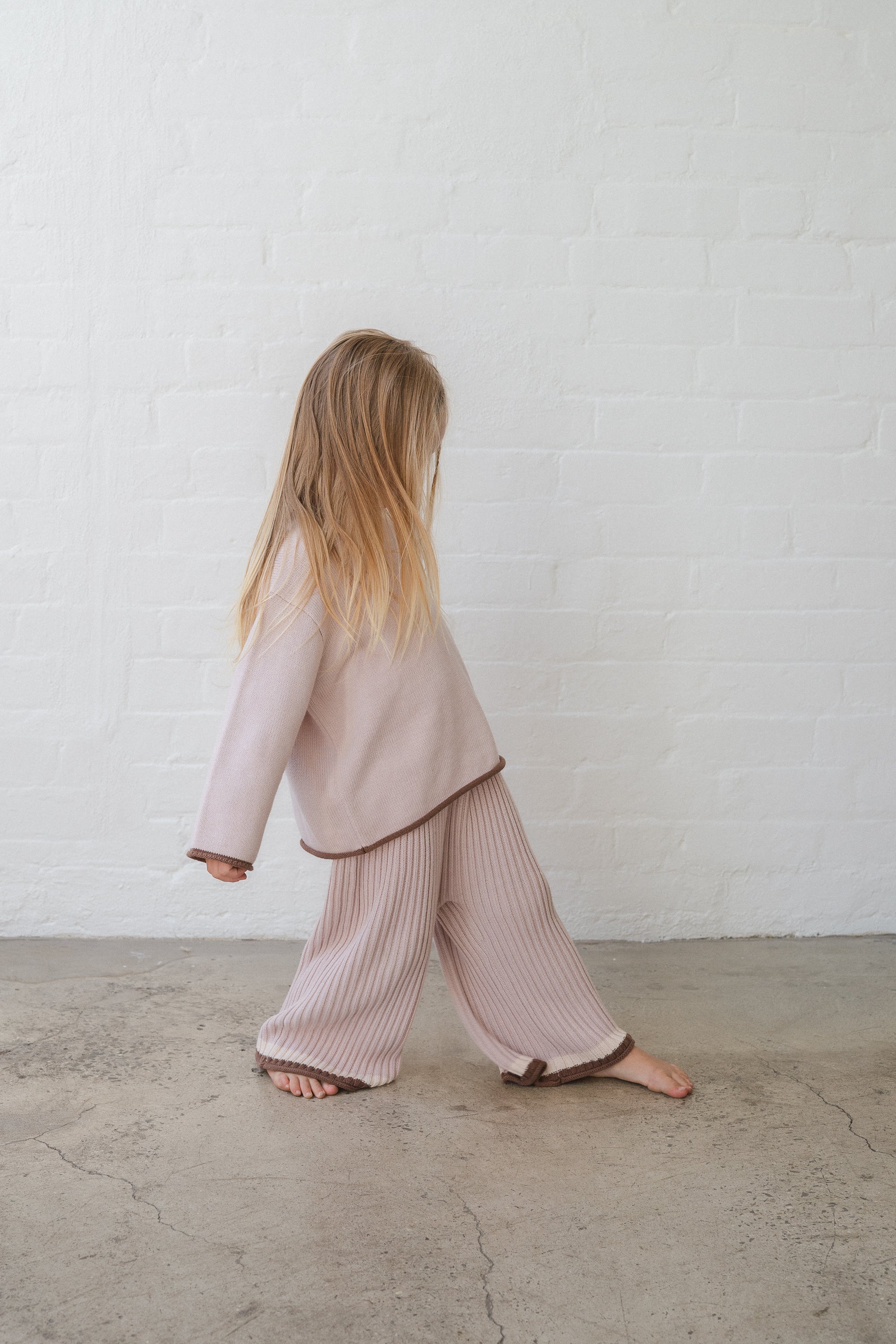 Essential Knit Jumper | Dusty Pink