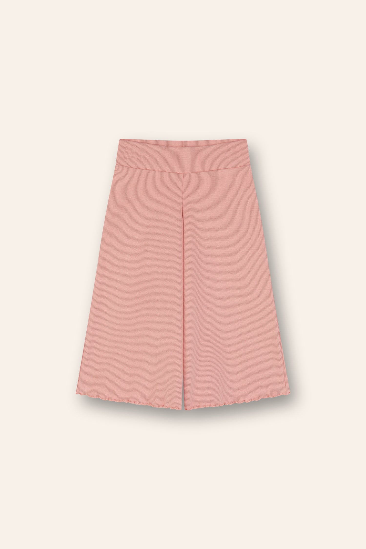 Rib Pants | Pink