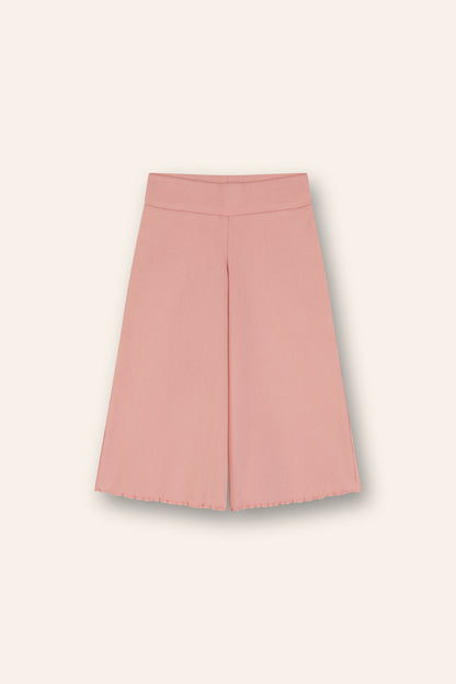 Rib Pants | Pink