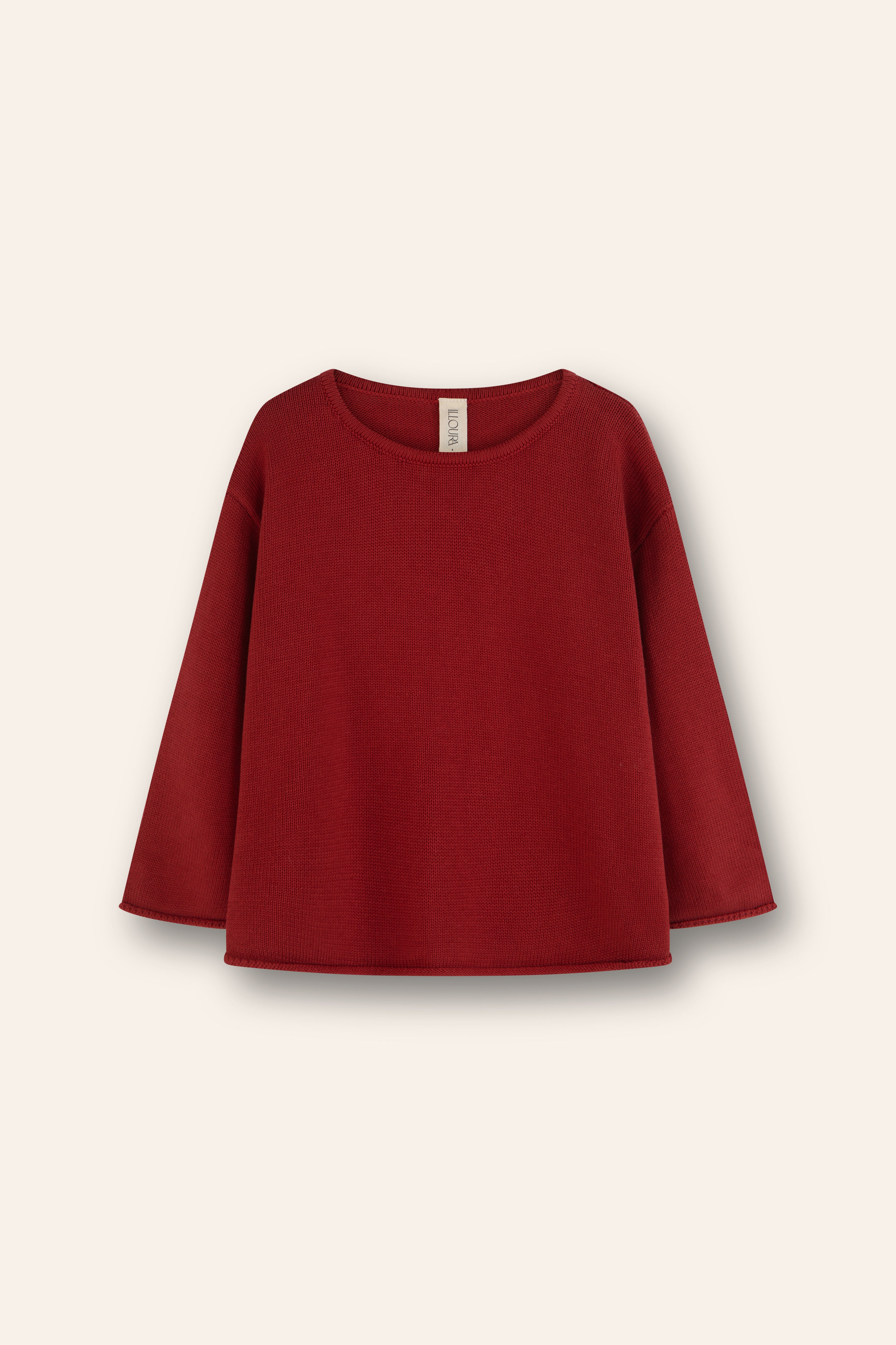 Essential Knit Jumper | Chilli