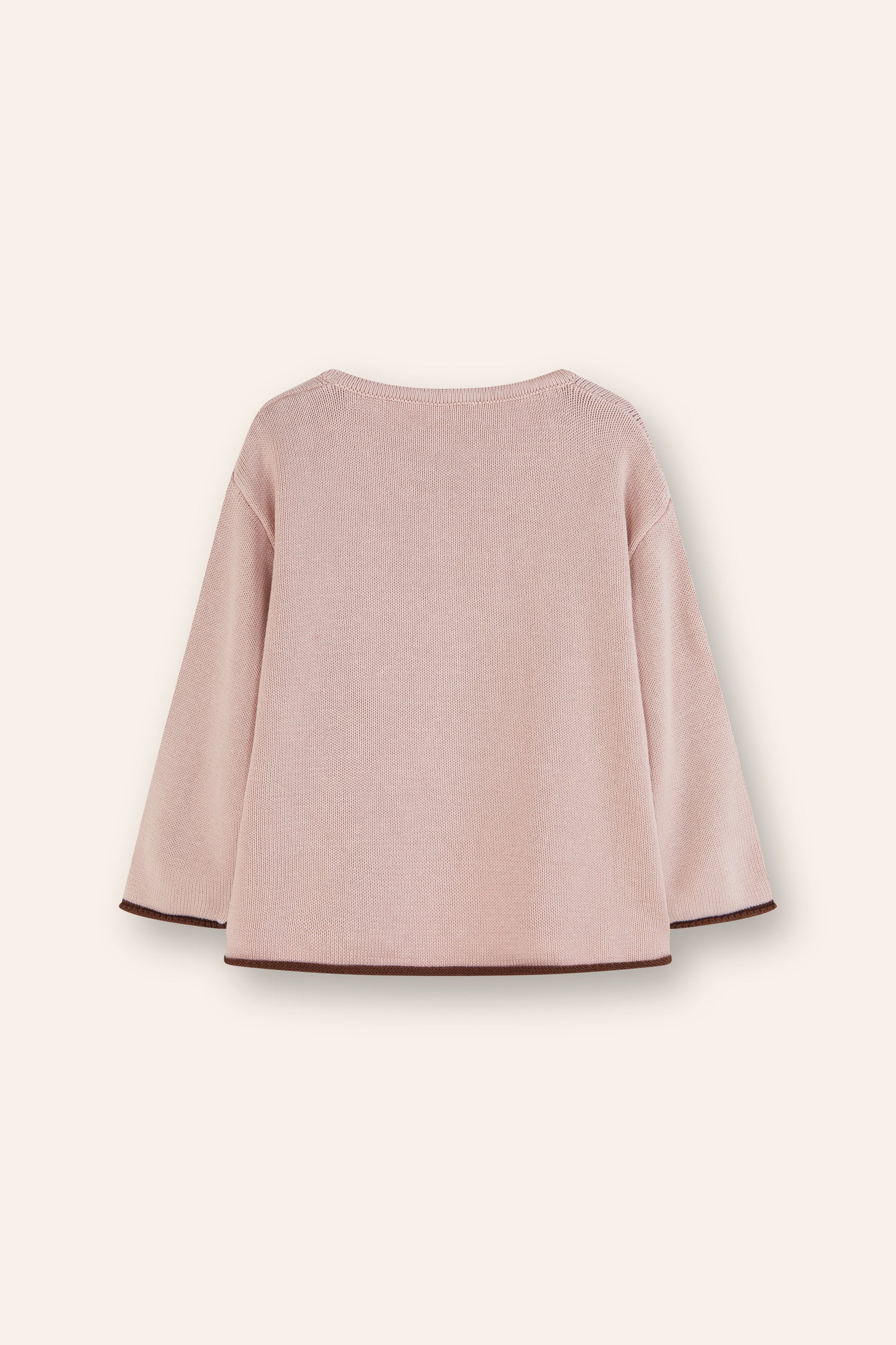Essential Knit Jumper | Dusty Pink
