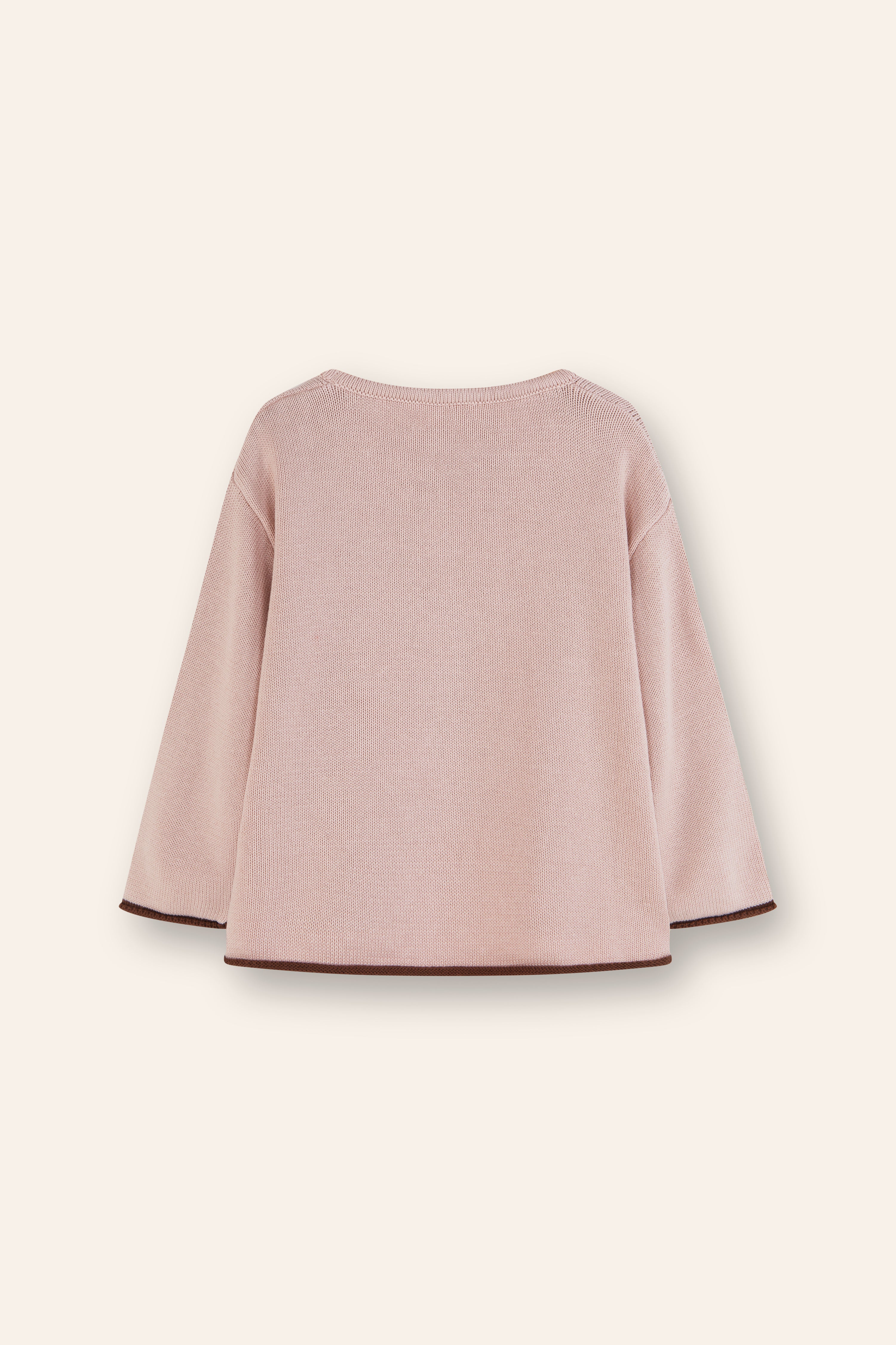 Essential Knit Jumper | Dusty Pink