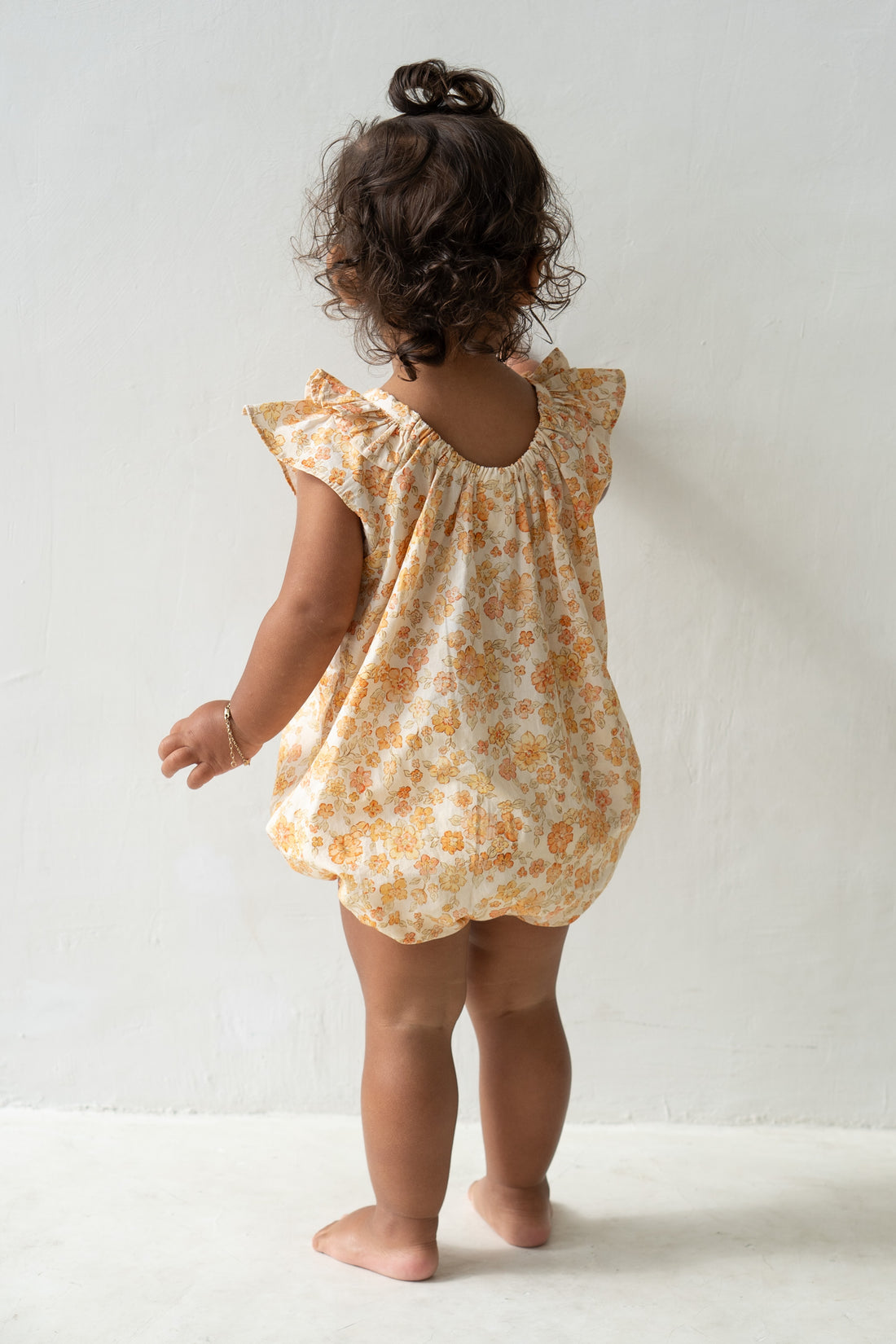 Opie Romper | Buttercup Print